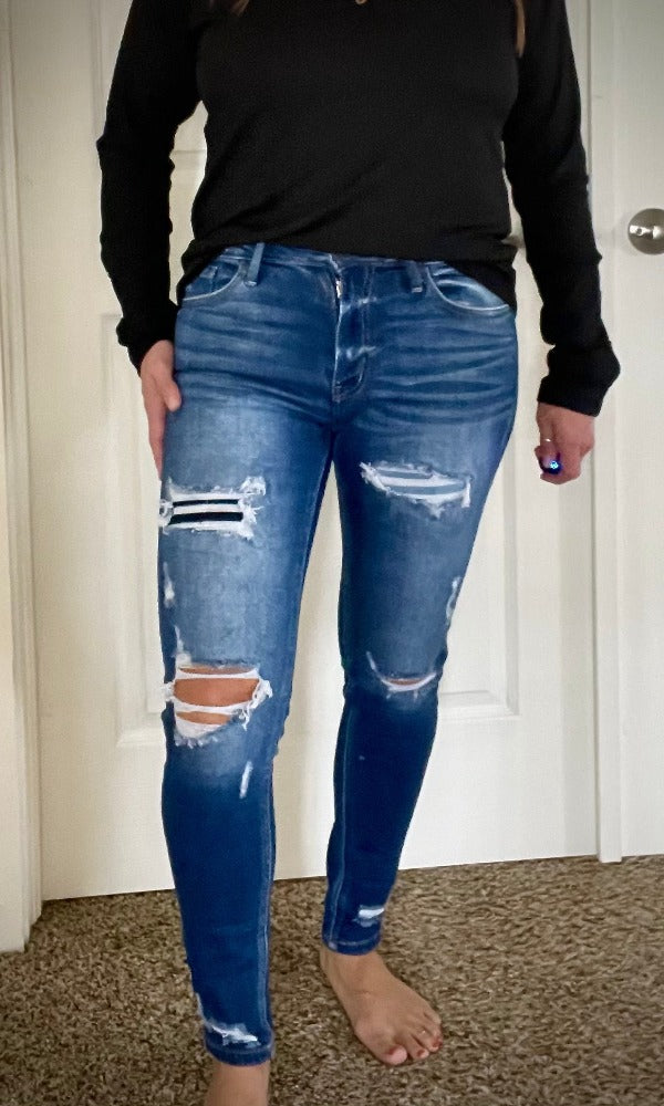 Whitney Distressed Jeans