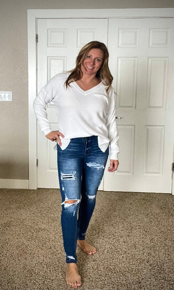 Whitney Distressed Jeans